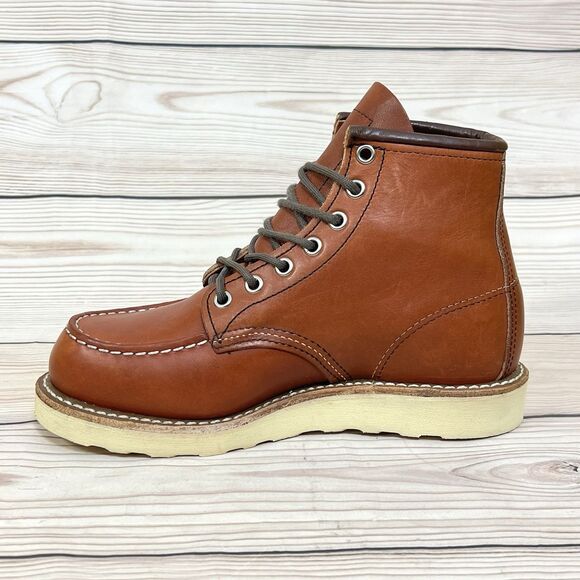 Red Wing Heritage 8875 Irish Setter Mens 4E Moc-Toe Work Boot 6" Oro Russet USA - Picture 4 of 16